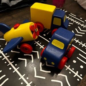 Melissa & Doug My First Vehicles Wooden Set